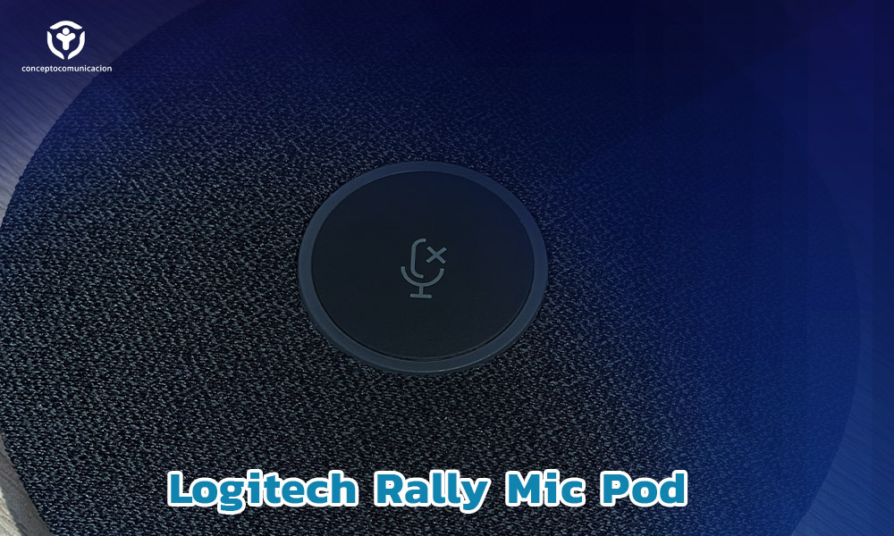3.Logitech Rally Mic Pod